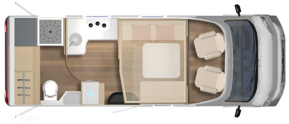 Burstner DELFIN HARMONY LINE IT 680 G | MAX DOPOSAŻONY | wersja HARMONY LINE | klimatyzacja stacjonarna, markiza, bagażnik rowerowy, kamera, wersja zimowa - 22