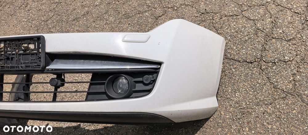 ZDERZAK PRZEDNI  PRZÓD KOMPLETNY BIAŁY RENAULT LAGUNA 3 III SPRYSKI XENON - 2