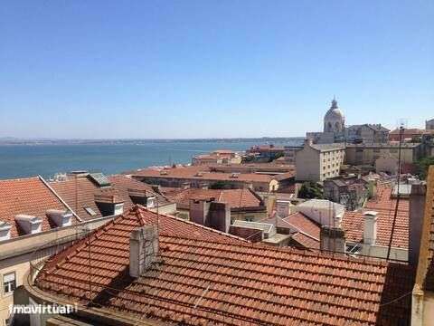 Casa de Charme no coração de Lisboa com vista de rio e sol todo o dia! - Grande imagem: 2/22