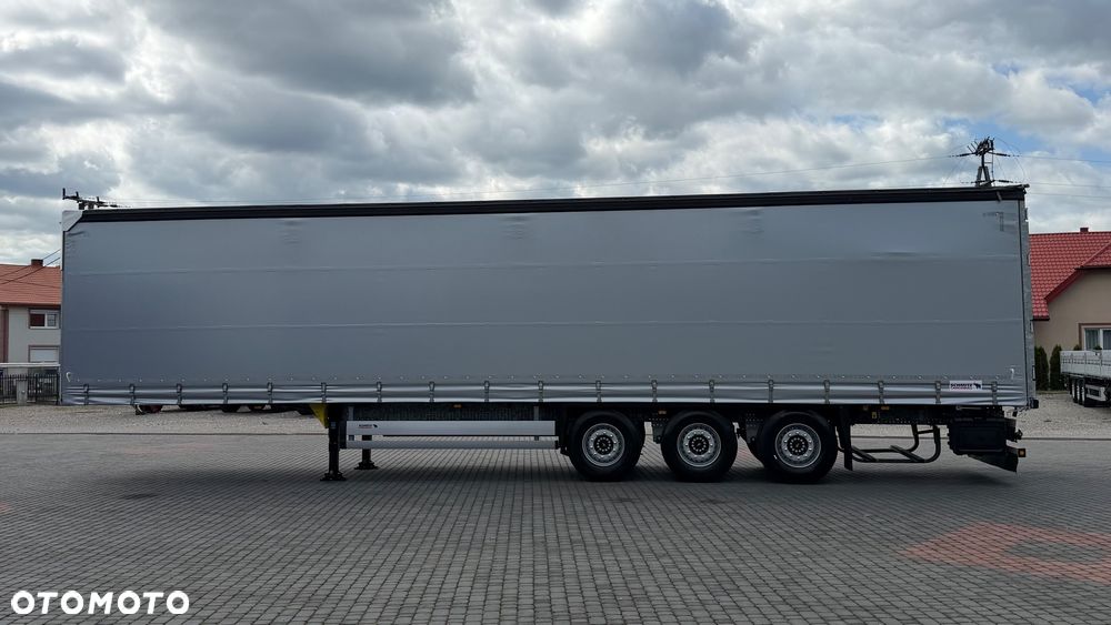 Schmitz Cargobull STANDARD * DACH PODNOSZONY * OŚ PODNOSZONA * RAMA OCYNKOWANA * FIRANKA - 10