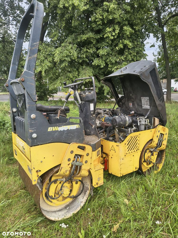 Bomag BW 100 AD-5 DYNAPAC CC HAMM HD AMMMAN 2xWIBRACJE SUPER STAN 1662 MTH VIBROMAX WALEC DROGOWY - 11