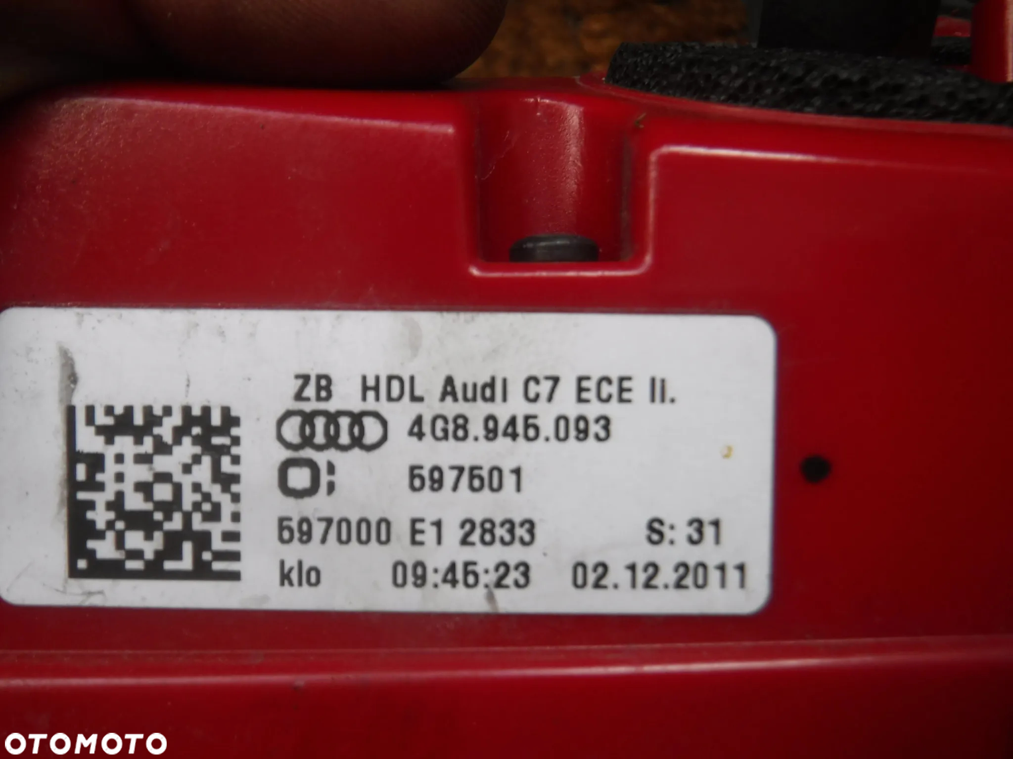 Audi A7 4G lampa tyl prawa lewa  led Europa 4G8945094 4G8945093 - 7