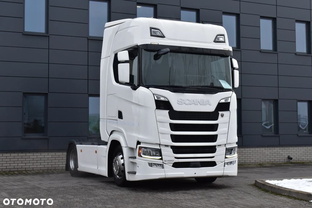 Scania S450 !! 4 x poduszka tył ! Full LED !! PTO !! - 2