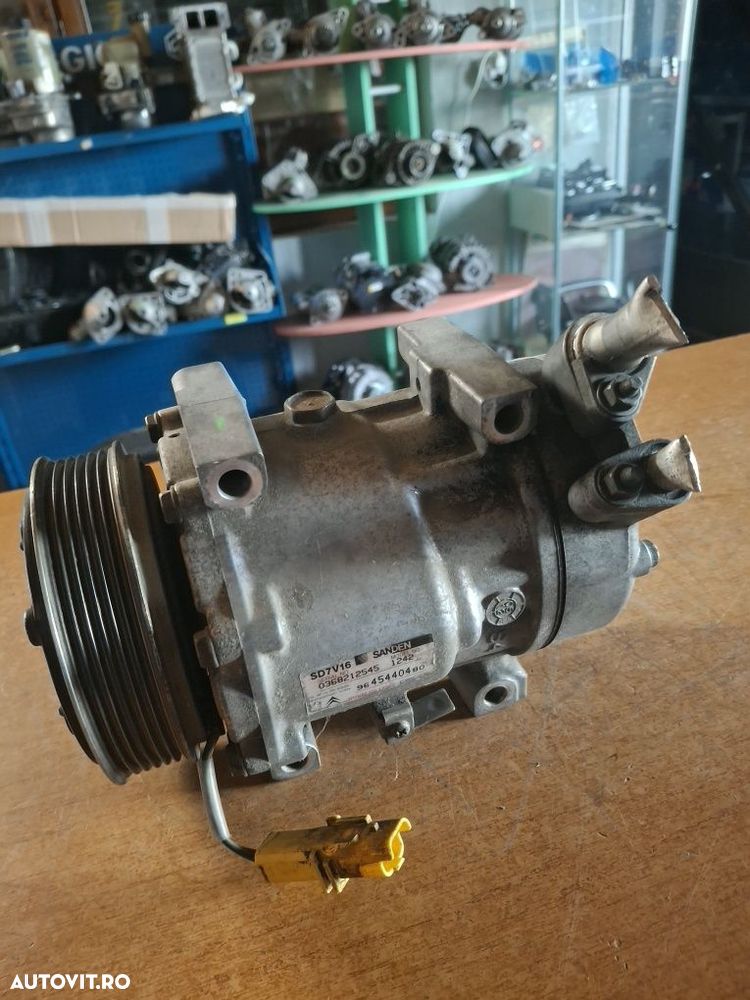 Compresor aer condiționat Citroen Berlingo Picasso Peugeot Partner  1.6 hdi - 6