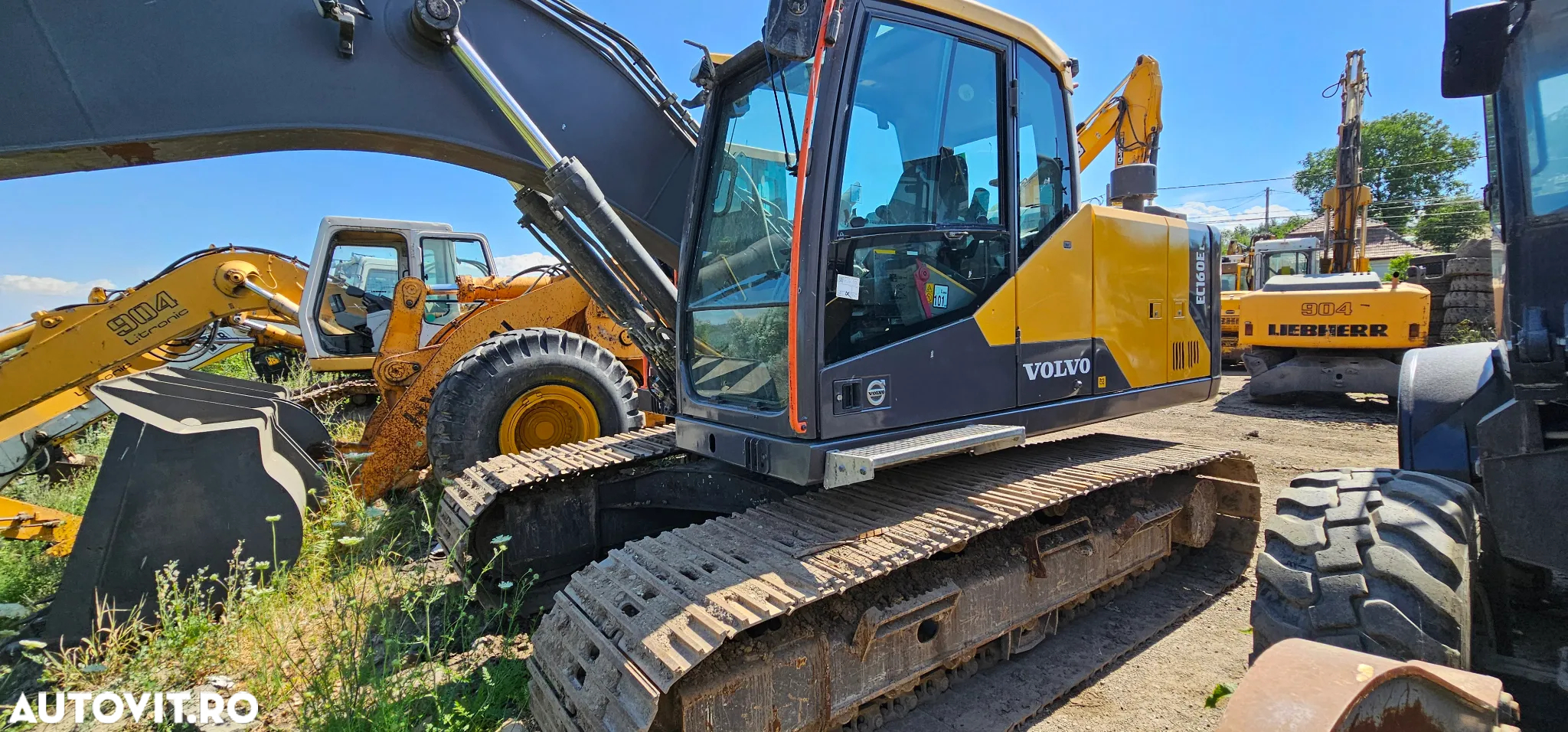Volvo EC 160 E L Excavator pe roți - 5