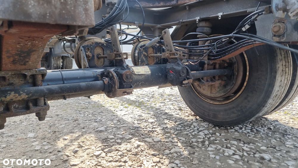 Huffermann 24.500zł netto PRZYCZEPA HAKOWIEC DO KONTENERÓW DO ZŁOMU RAMA OCYNK ROK OPONY 80% ST.BDB MOŻLIWOŚĆ TRANSPORTU - 7