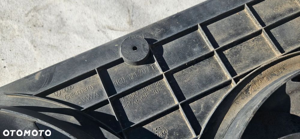 Wentylator chłodnicy obudowa VW Audi Seat Skoda 2,0 TDI 1K0121207T 1K0959455DG - 4