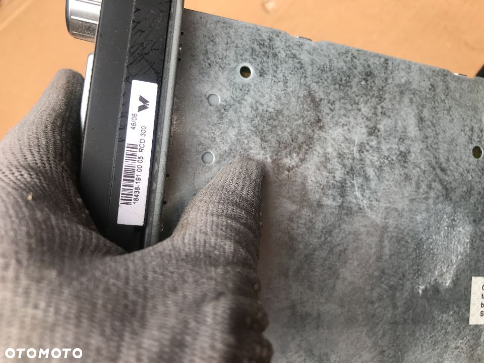 RADIO VW GOLF V PASSAT B6 TOURAN 1K0035186T - 5