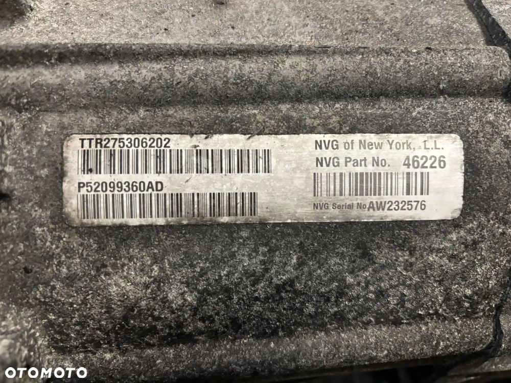Jeep Cherokee 2.7  reduktor 4x4 P52099360AD - 46226 - Aw232576 ttr275306202  nr d126 - 4