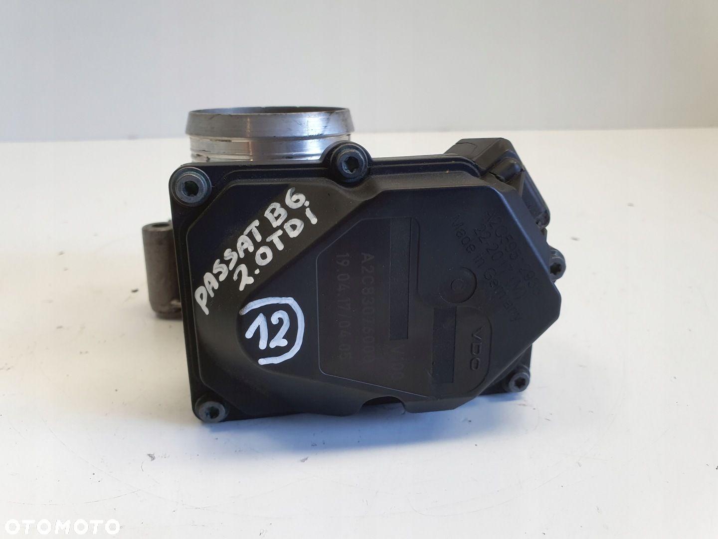 VW Passat B6 2.0 TDI PRZEPUSTNICA A2C83076000 - 1