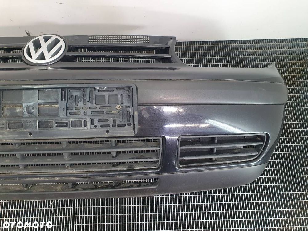 ZDERZAK PRZÓD PRZEDNI KOMPLETNY VW GOLF IV CZARNY - 4
