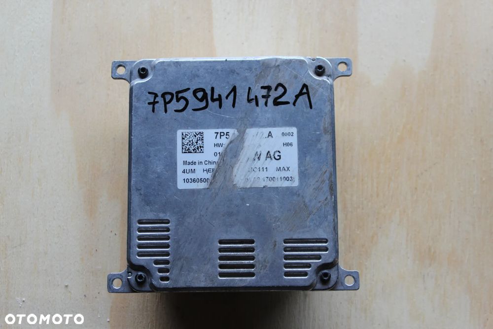 PRZETWORNICA MODUŁ LAMPY LED AUDI VW 7P5941572A 2014