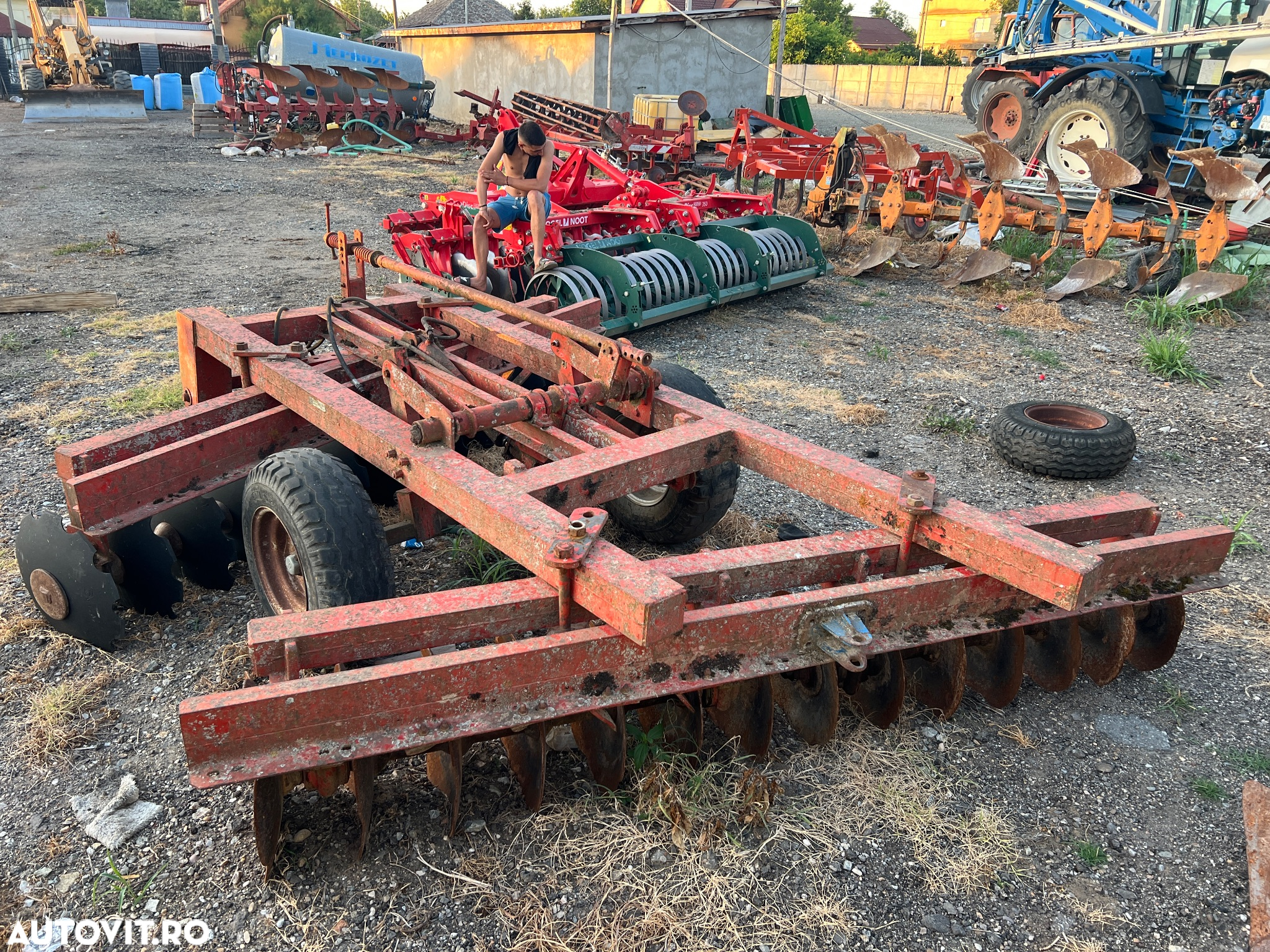 Altul Vând disc greu în V de 3 m - 5