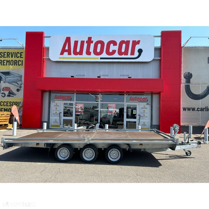 Autocar Platforma universala cu trei axe, cu sistem de franare, 6000x2100 pe 3 axe - 4