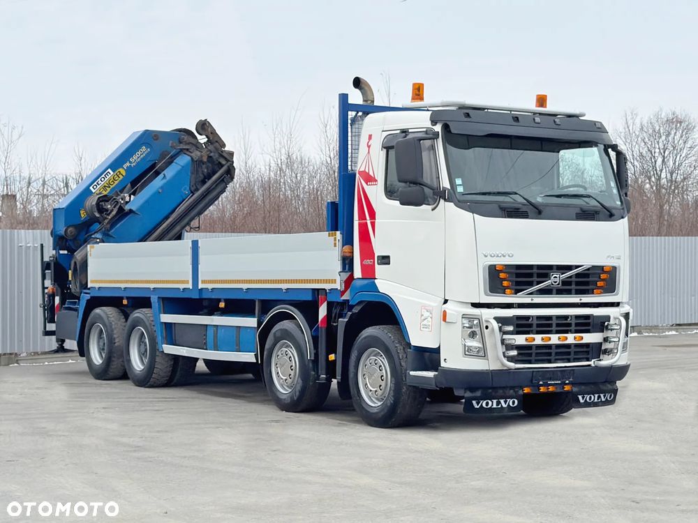 Volvo FH 460 * SKRZYNIA 6,25m * PK 56002 + PILOT / 8x4 * STAN BDB - 3