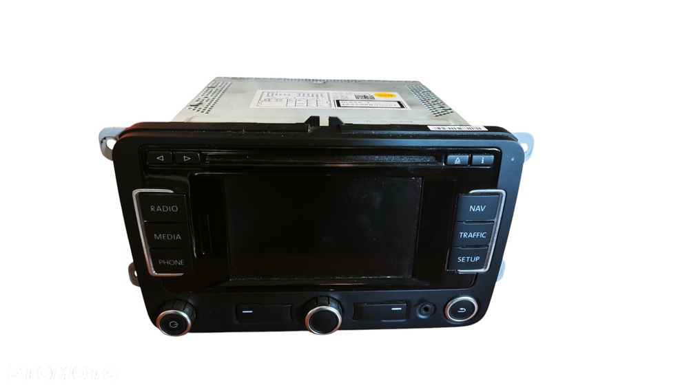 VW GOLF VI 10r RADIO FABRYCZNE NAWIGACJA 3C0035270B - 1