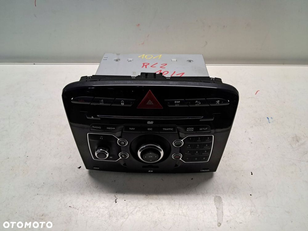 peugeot rcz radio nawigacja navi 96738873xn - 1