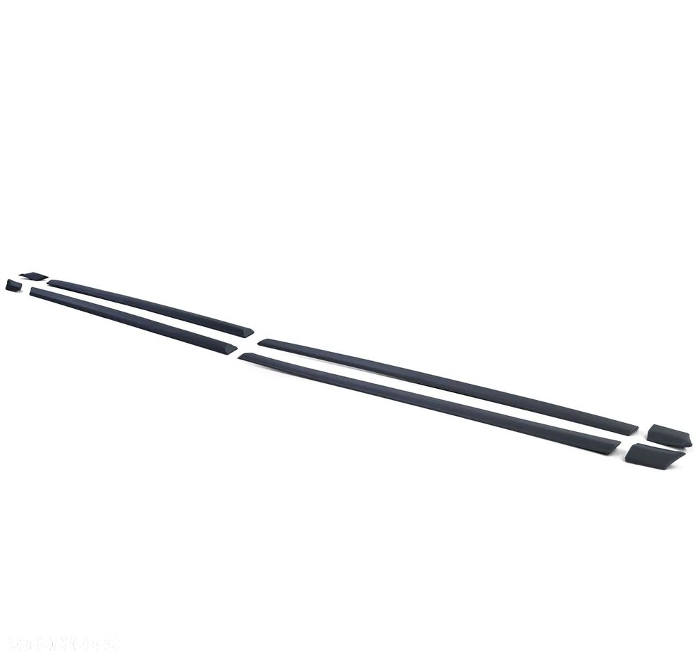 LISTWY BOCZNE DRZWI KAROSERII VW GOLF 3 III 5 DRZWI HATCHBACK KLIPSY KPL - 2