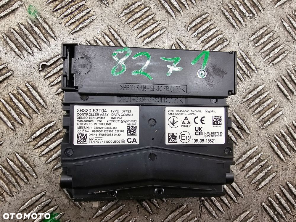 sx4 s-cross ii 23r sterownik moduł 3b320-63t04 3b32063t04 411000-2500 - 1