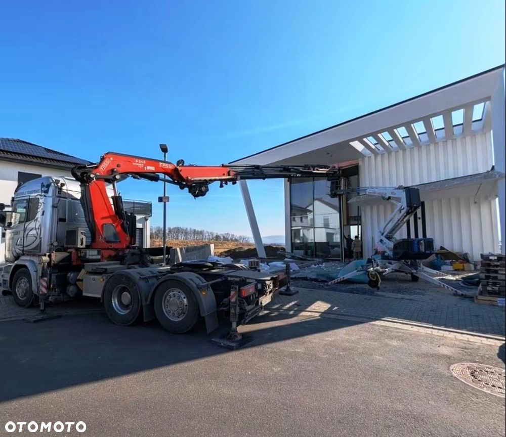 Scania R580 6x2 FASSI F545RA.2.27 XE  HDS Żuraw Fly Jib Wciągarka Siodło - 9