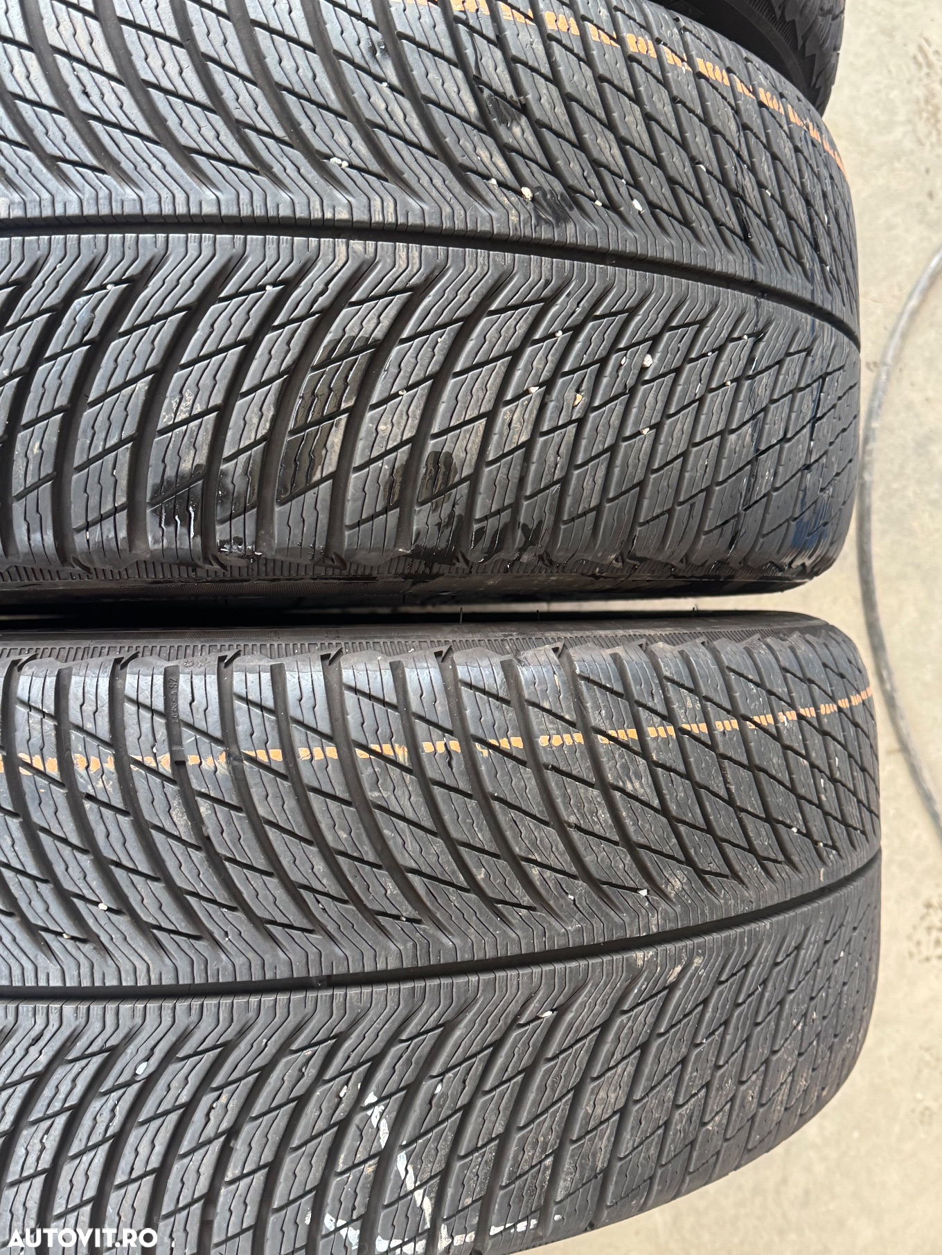 Vând 4 anvelope 275/45/20 Michelin de iarnă ca noi - 3