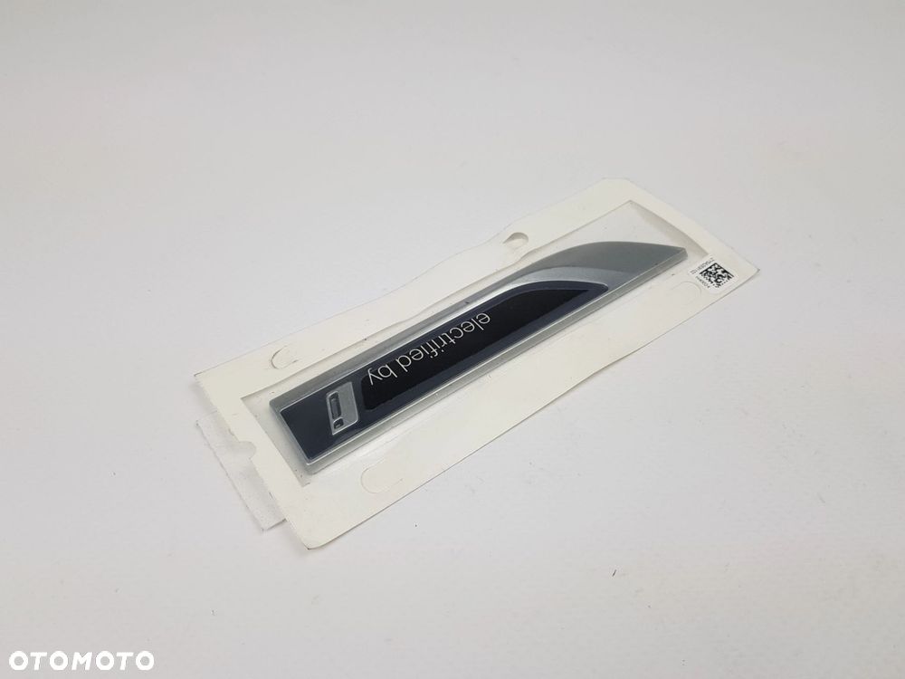 NOWY ORYGINALNY Emblemat Znaczek (electrified by i) BMW G30 G31 G38 5A2E911 - 4