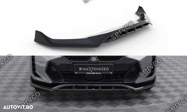 prelungire lip bara fata BMW X6 G06 2023- v4 Maxton Design - 1