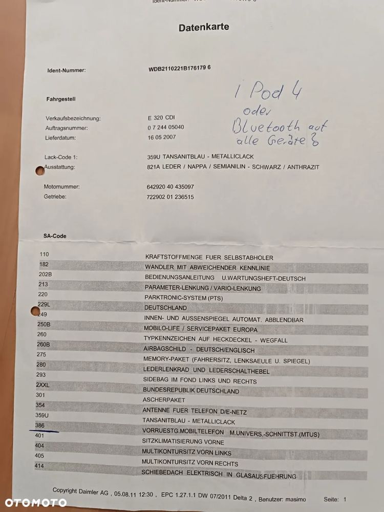 Mercedes-Benz Klasa E 320 CDI 7G-TRONIC Avantgarde - 22