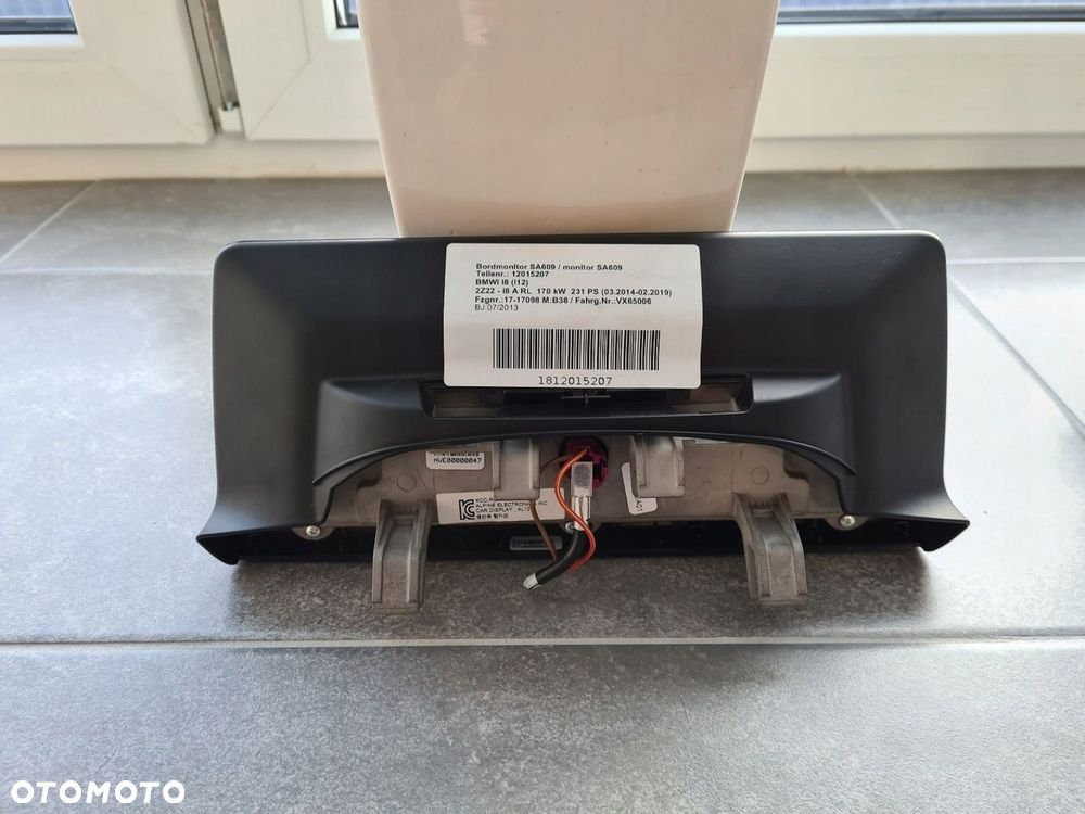 BMW i8 MONITOR NAVI IDRIVE KOMPLET 9324136 6844132 9866964 - 8