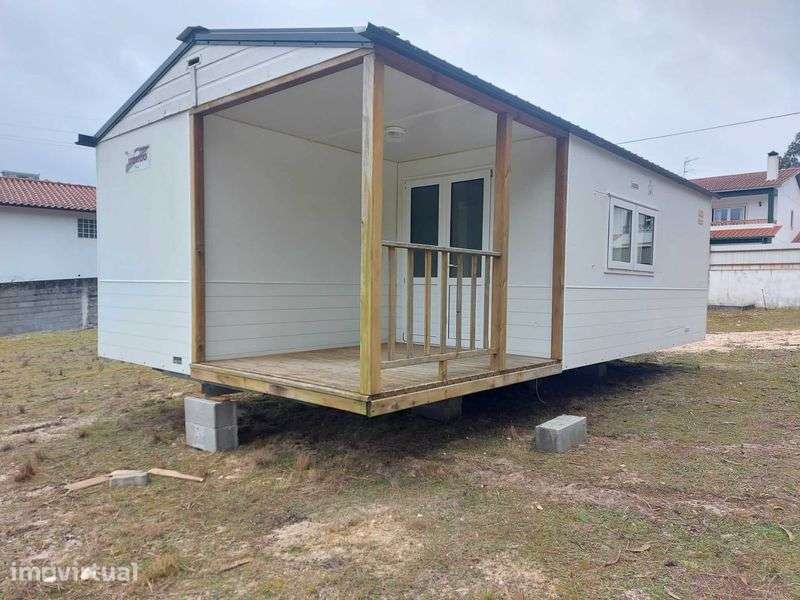 *PROMO* Casa Móvel T2 com Alpendre HERGO valor de transporte incluido - Grande imagem: 2/11