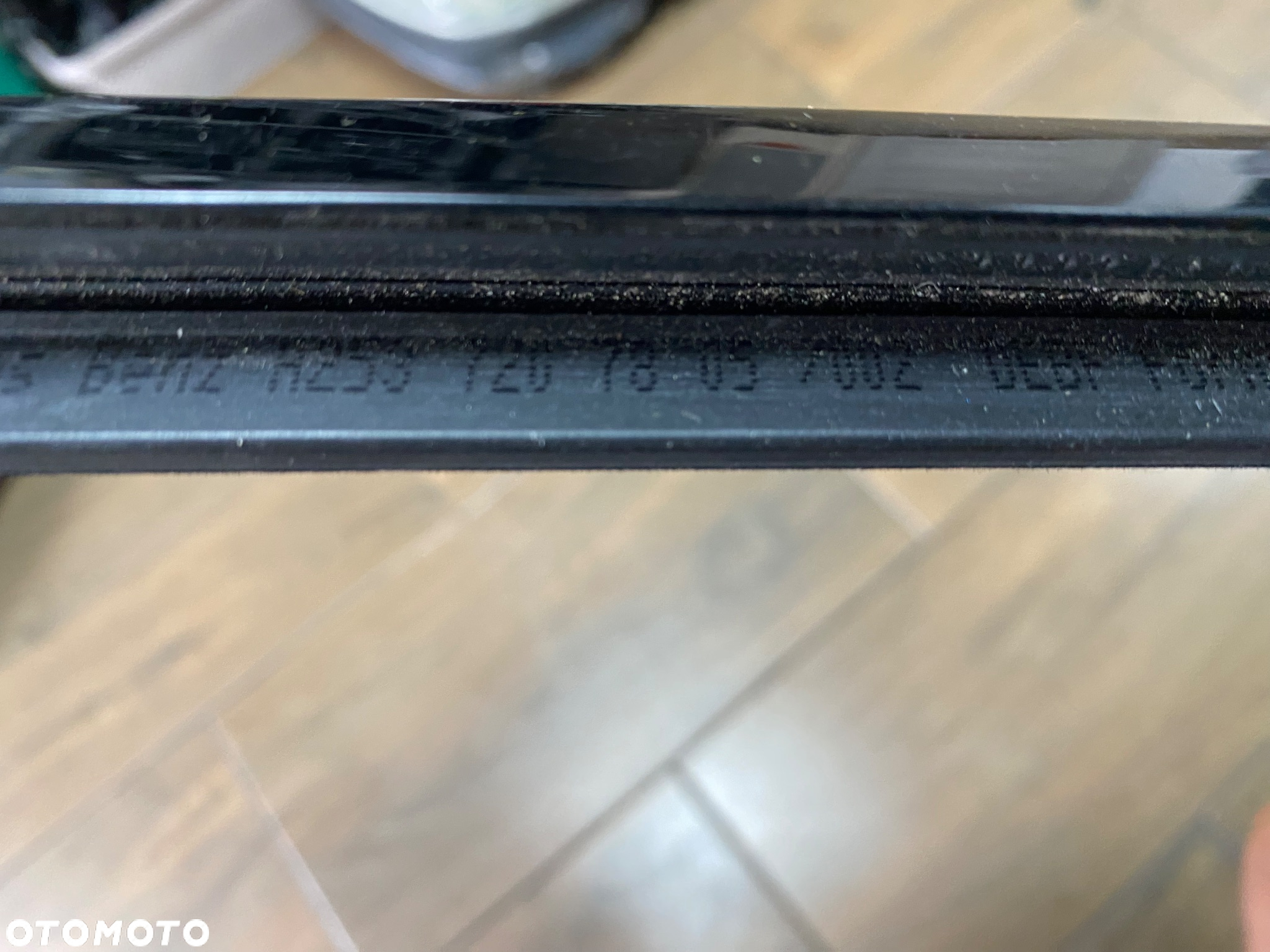 LISTWA ZGARNIAJACA DRZWI MERCEDES GLC 253 A2537207805 PR/P BLACK ORG - 2