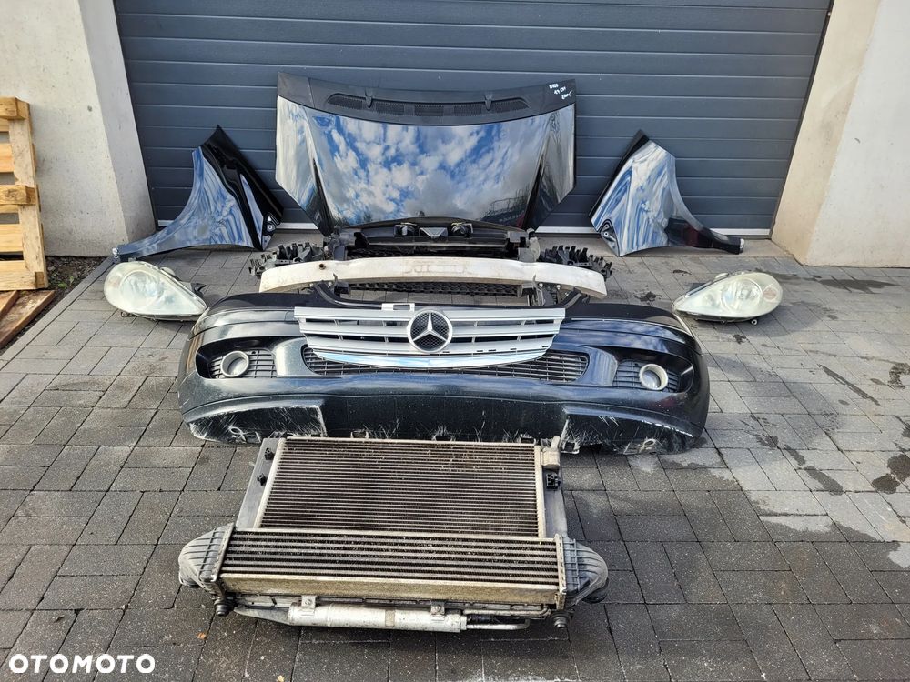 Mercedes A przedlift W169 1.7 CDI Zestaw maska lampy blotniki zderzak pas - 1
