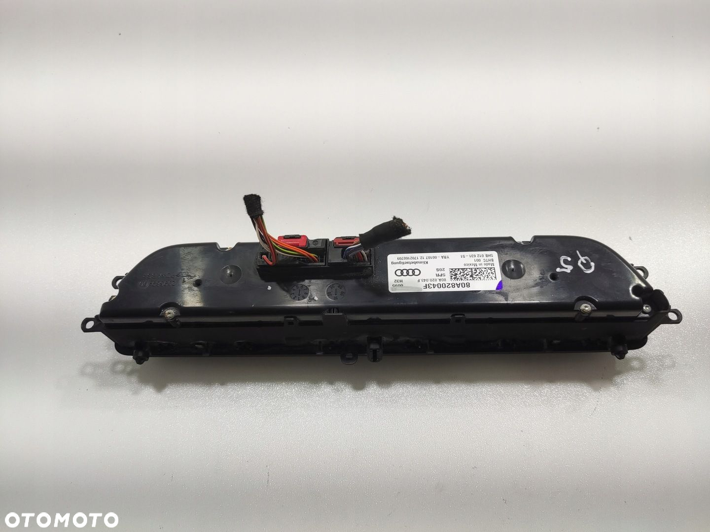 PANEL KLIMATYZACJI NAWIEWU AUDI Q5 II 80A 80A820043F 2016-2020 EUROPA - 7