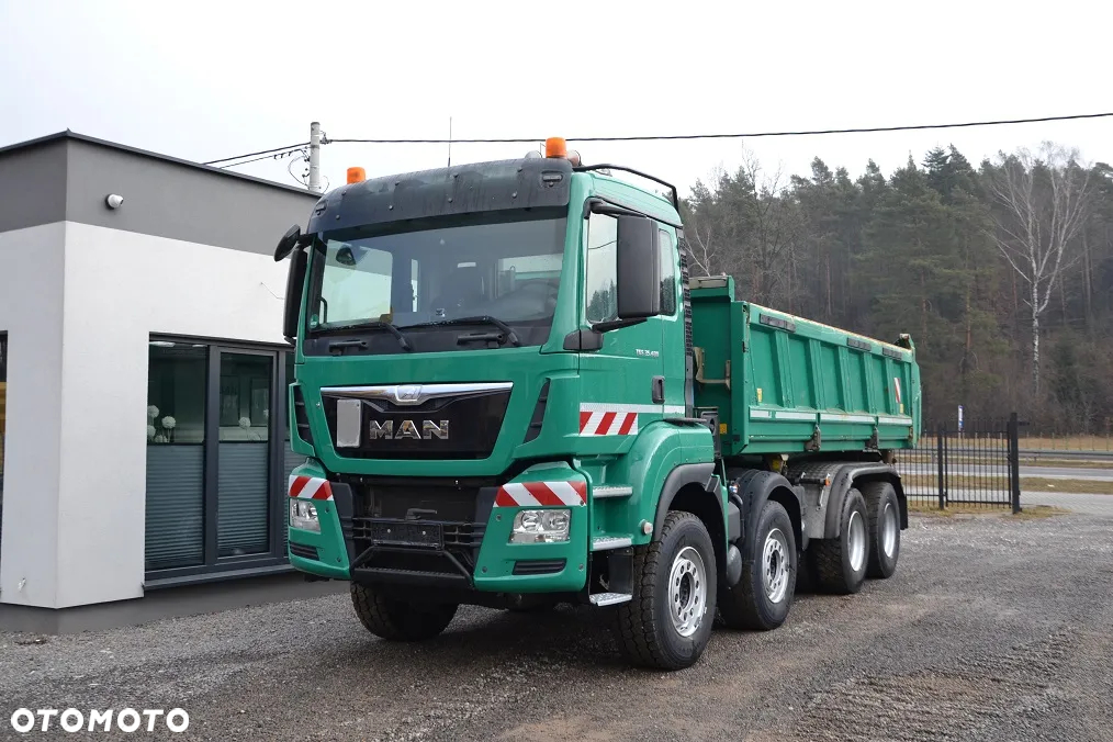 MAN TGS 35 480, BORDMATIC, MANUAL, WYWROTKA KIPER MEILLER,8X4 - 2