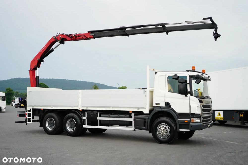 Scania / P 360 / 6 X 4 / SKRZYNIOWY + HDS / HMF 1730 K3 / RETARDER / ROTATOR / PILOT - 4