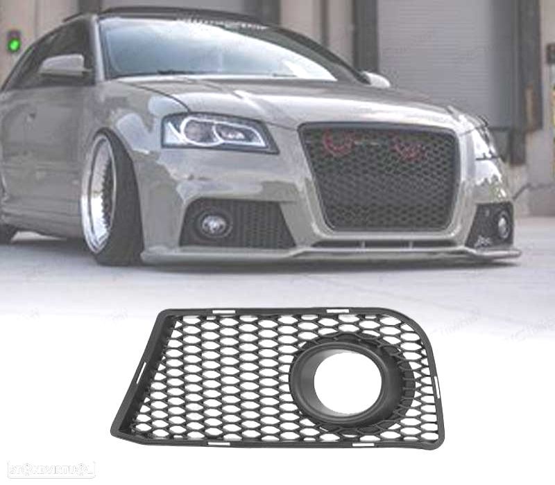 GRELHA FRONTAL AUDI A3 LIM. SPORTB. CABRIO 08-12 ESQUERDA - 1