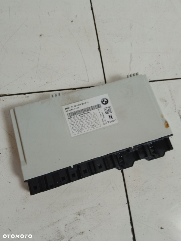 BMW F32 F33 MODUŁ STEROWNIK FOTELA 9306085