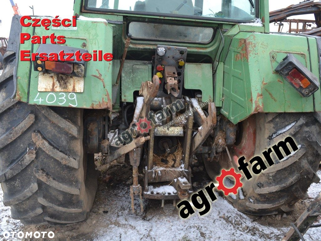 Fendt 310 LSA części, skrzynia biegów, silnik, oś - 3