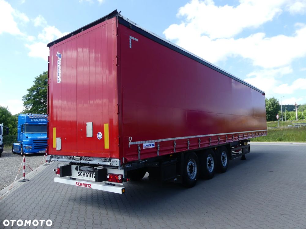 Schmitz Cargobull FIRANKA / STANDARD / OŚ PODNOSZONA / W OCYNKU / - 9