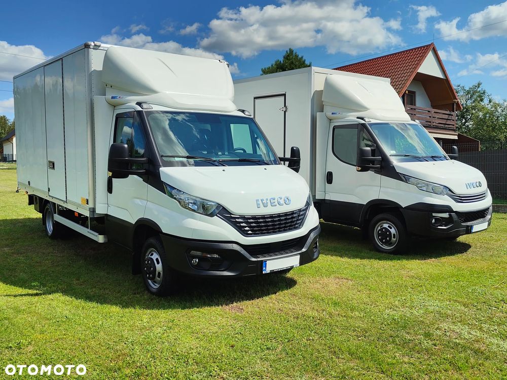 Iveco DAILY 50/35c18 3.0d 180KM** BLIŹNIAK** Kontener 8-EuroPalet + DRZWI BOCZNE** POLSKI SALON** 144 tyś KM** DMC do 3.5T kat.B** - 39