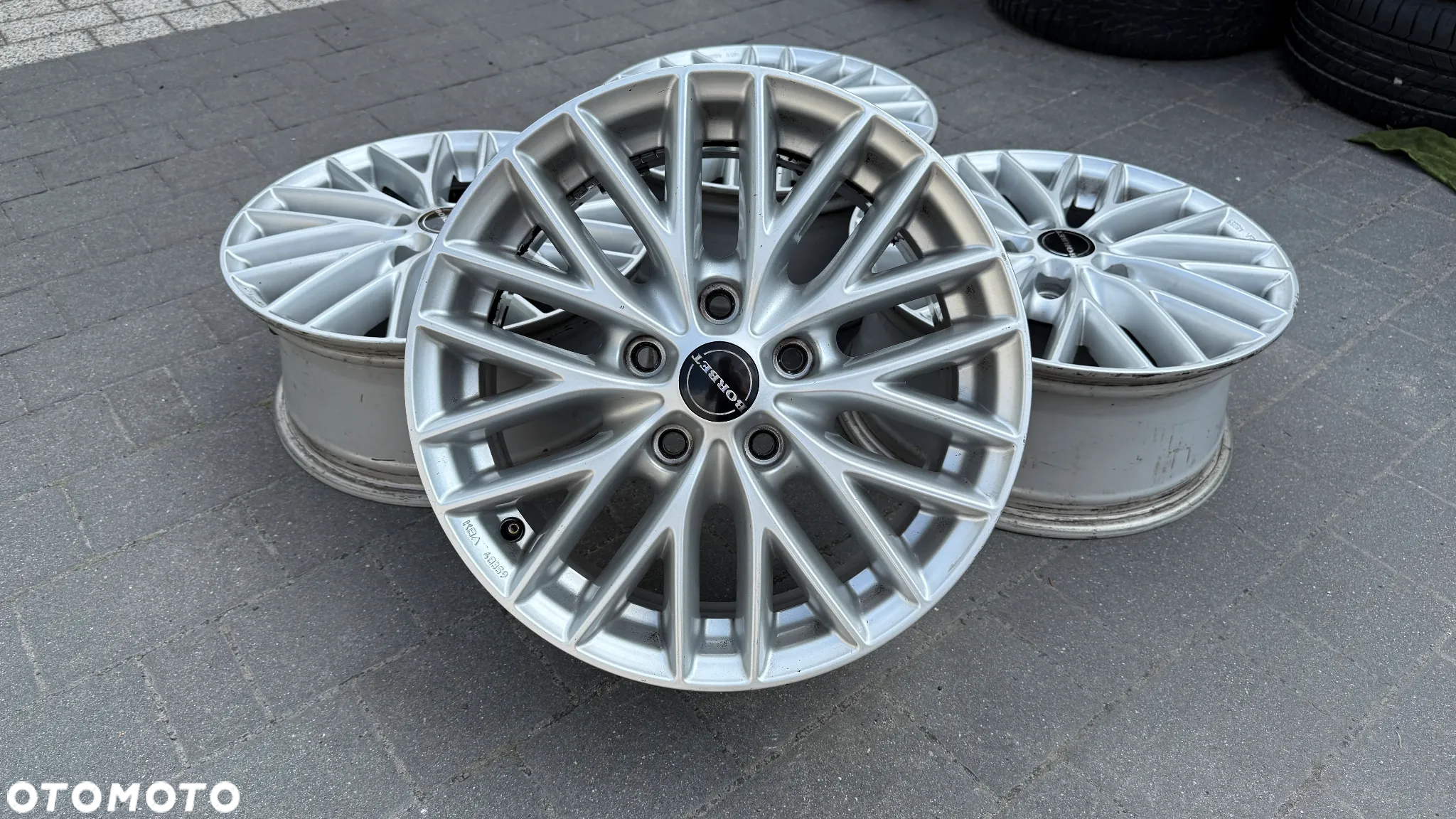 FELGI ALUMINIOWE BORBET R16 5x114.3 ET50 koła nissan kia hyundai - 8