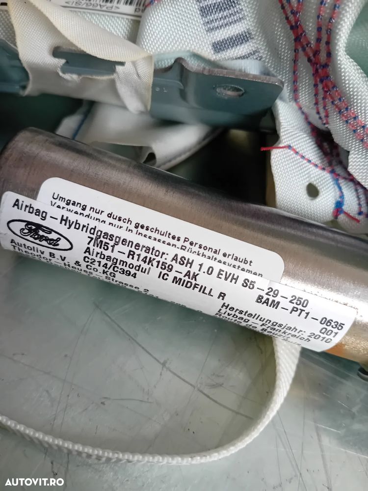 Airbag Lateral Cortina Stanga Dreapta Ford Kuga 1 I An 2008-2013 - 8