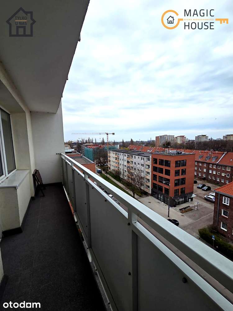 2 pokoje z balkonem | Centrum Gdańska