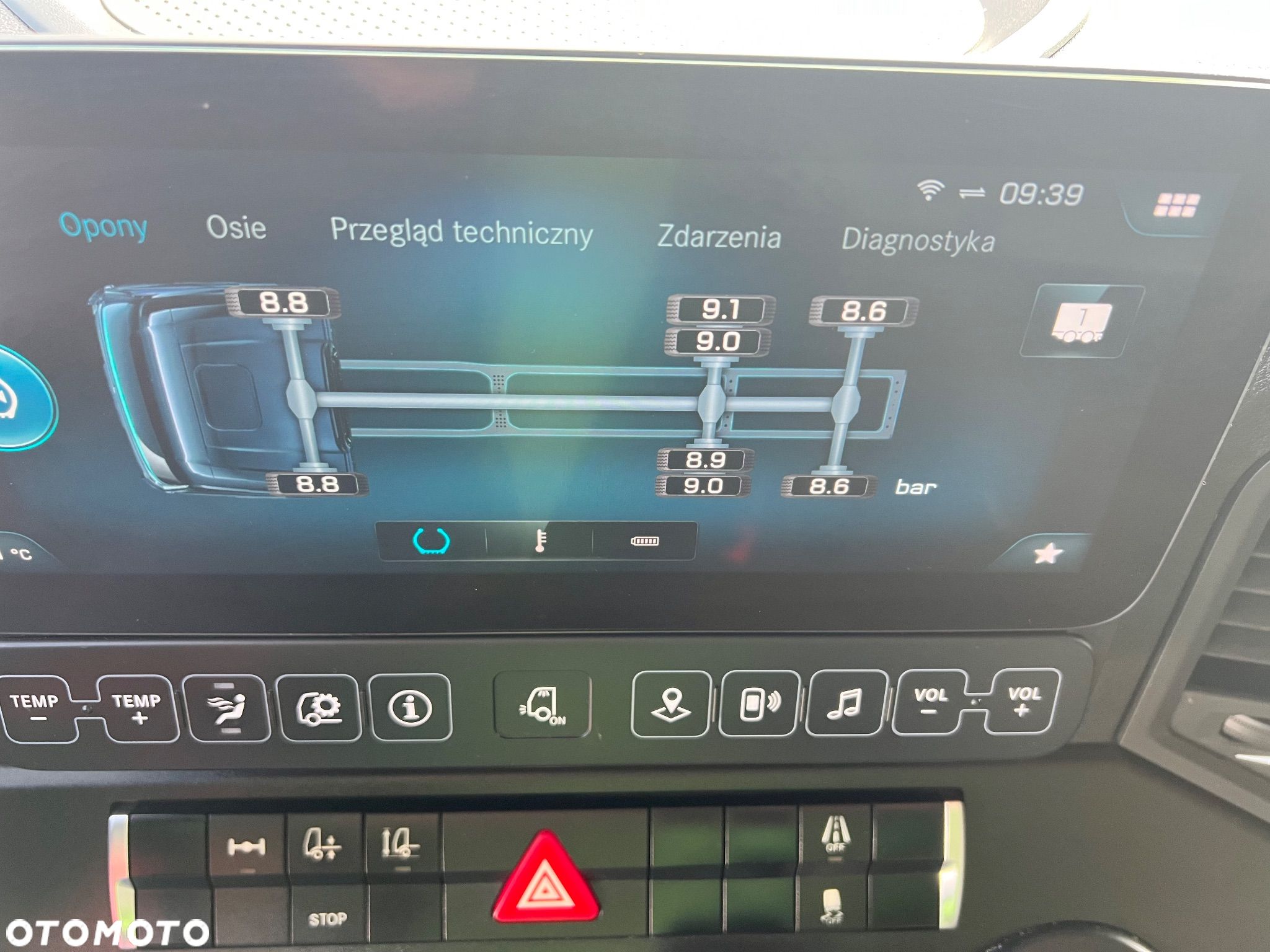 Mercedes-Benz ACTROS  MP5 euro6 6x2 jumbo zestaw  120m 38palet - 39