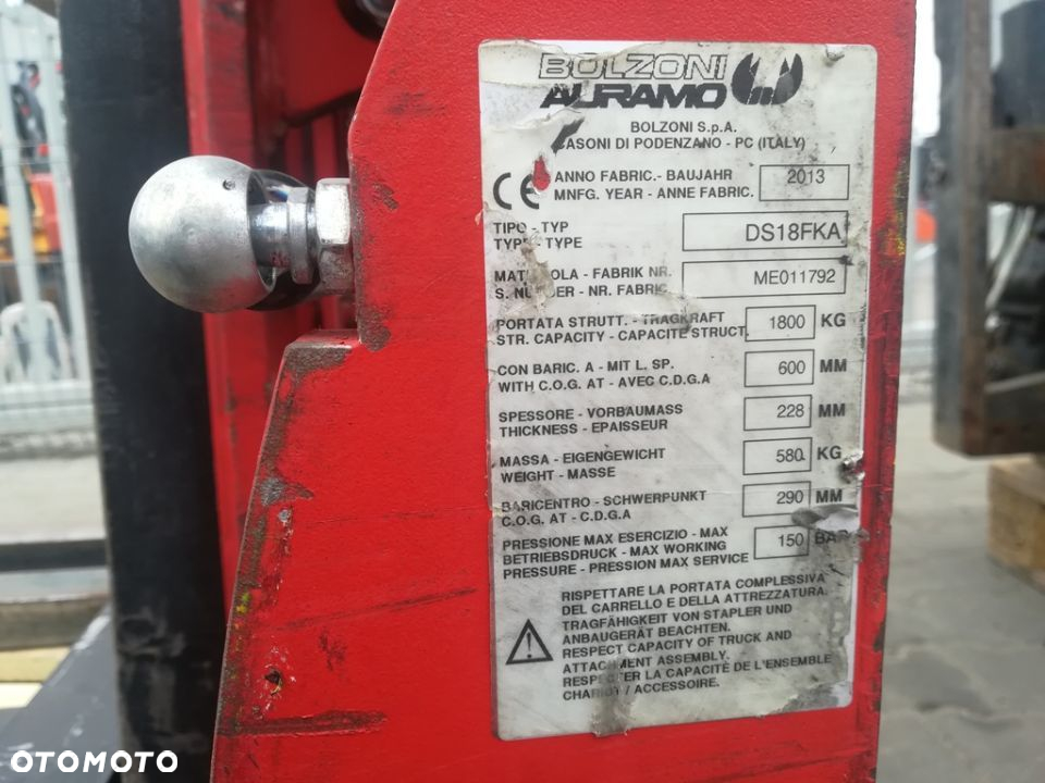 Paletyzer na dwie palety Bolzoni Auramo DS18FKA ID OS252 - 6