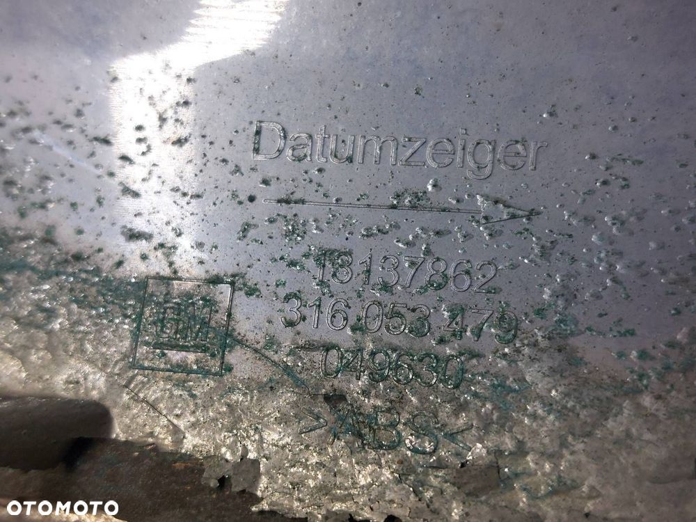 BLENDA KLAPY BAGAŻNIKA OPEL ZAFIRA B 13137862 - 6