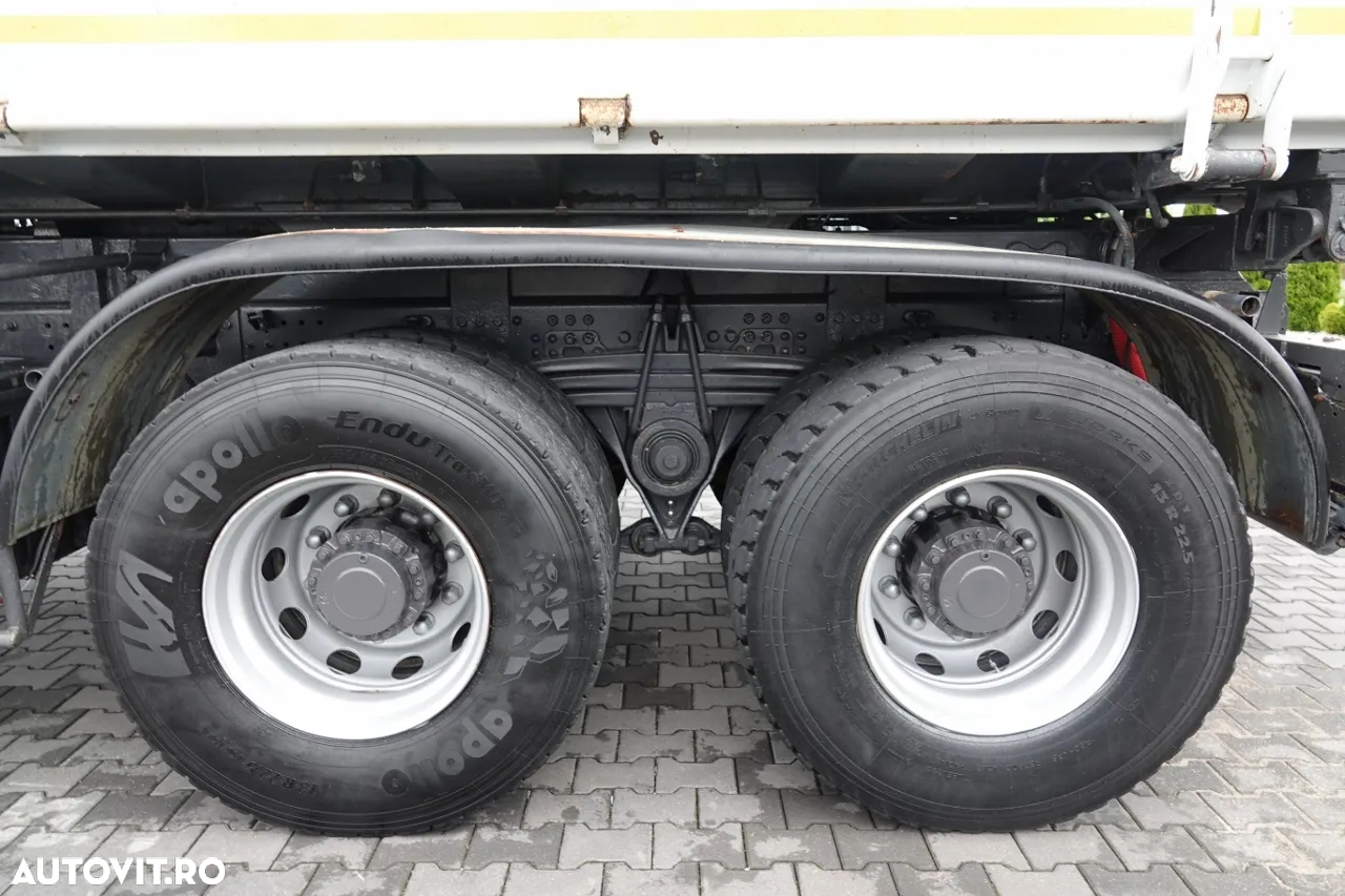 Renault KERAX 410 / 6x4 / 3-SIDE TIPPER / 2X HYDROBORTA / HYDROKLAPA / BORDMATIC / MANUAL / IMPORTAT - 25