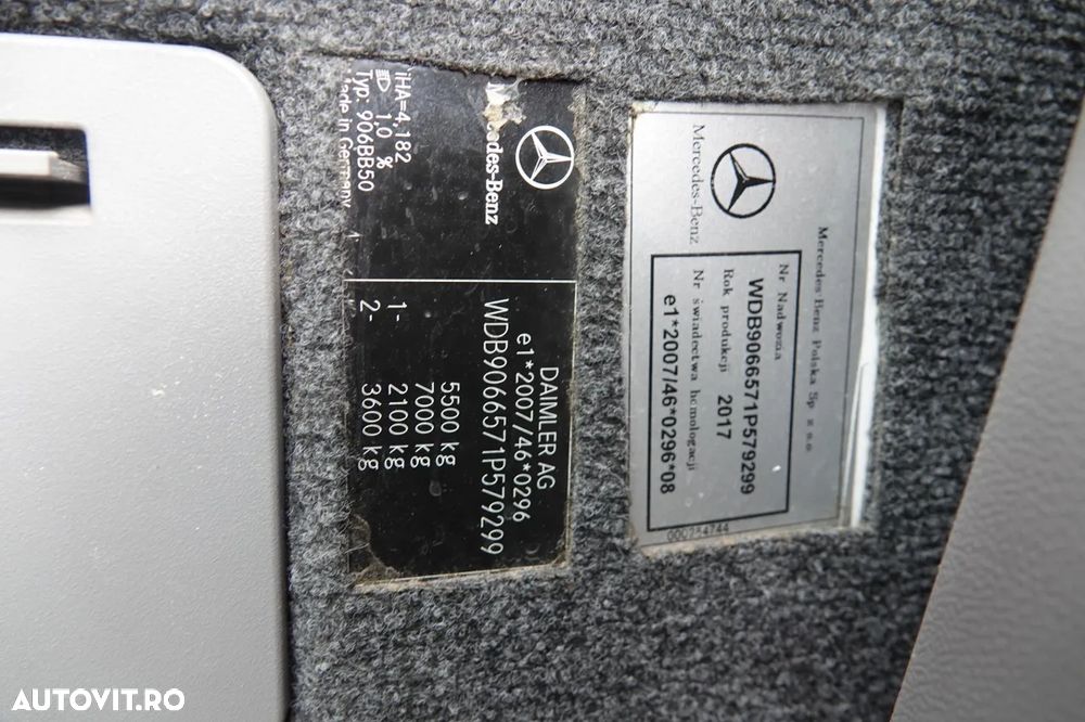 Mercedes-Benz SPRINTER 519 CDI / AER CONDIȚIONAT / IMPORTAT / - 19