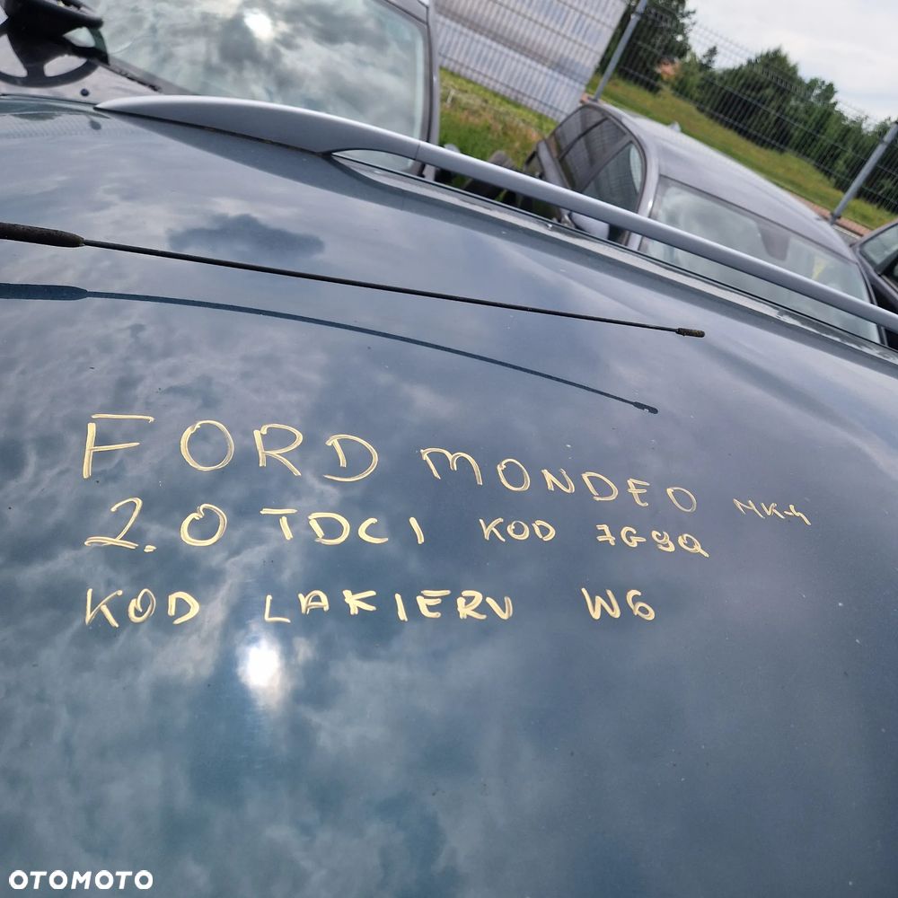 Ford Mondeo 2.0D 103KW, 2008r -  na CZĘŚCI kod 7G9Q lakier W6 - 3