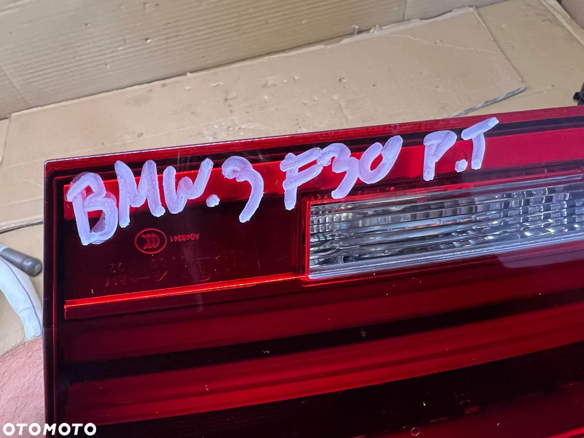Lampa prawy tył tylna prawa BMW 3 F30 Lift EU Oryginał 6912007 - 5